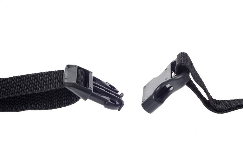 ZUJARA Double Kayak Storage Straps System Comes with 2 Carabiner Paddle Clips - Double Kayak Hanger, Alternative to Rack for Garage - Image 4